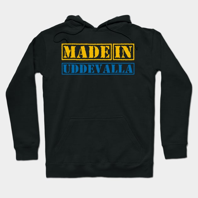 Made in Uddevalla Sweden Hoodie by xesed